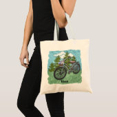 Altes Blaues Fahrrad Tragetasche (Vorderseite (Produkt))