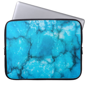 Altes blaues Marmorbild Laptopschutzhülle