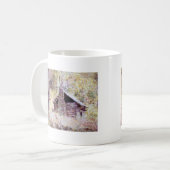 Altes Blockhaus Kaffeetasse (Vorderseite Links)