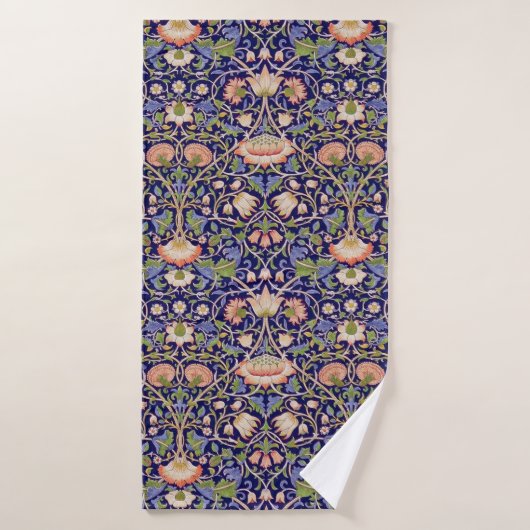 Altes Blumenmuster, William Morris Badehandtuch (Badehandtuch)
