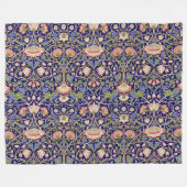 Altes Blumenmuster, William Morris Fleecedecke (Vorderseite (Horizontal))