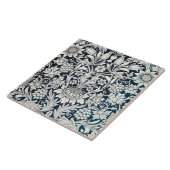 Altes Blumenmuster, William Morris Fliese (Seite)