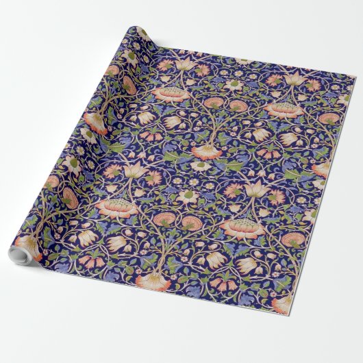 Altes Blumenmuster, William Morris Geschenkpapier (Ungerollt)
