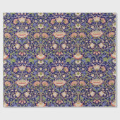 Altes Blumenmuster, William Morris Geschenkpapier (Flach)