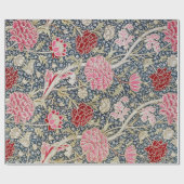 Altes Blumenmuster, William Morris Geschenkpapier (Flach)