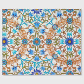 Altes Blumenmuster, William Morris Geschenkpapier (Flach)