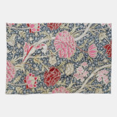Altes Blumenmuster, William Morris Geschirrtuch (Horizontal)