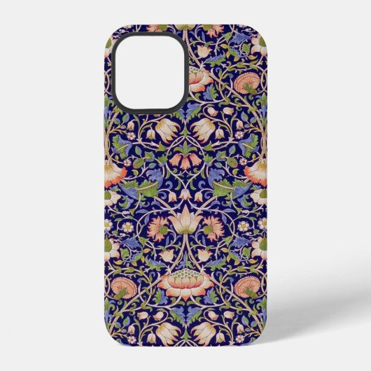Altes Blumenmuster, William Morris iPhone Hülle (Rückseite)