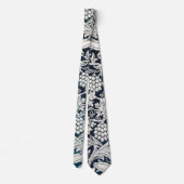 Altes Blumenmuster, William Morris Krawatte (Rückseite)