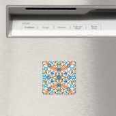Altes Blumenmuster, William Morris Magnet (In Situ (Geschirrspüler))