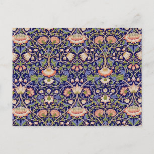 Altes Blumenmuster, William Morris Postkarte