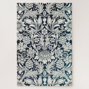 Altes Blumenmuster, William Morris Puzzle