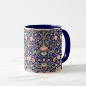 Altes Blumenmuster, William Morris Tasse (VorderseiteRechts)
