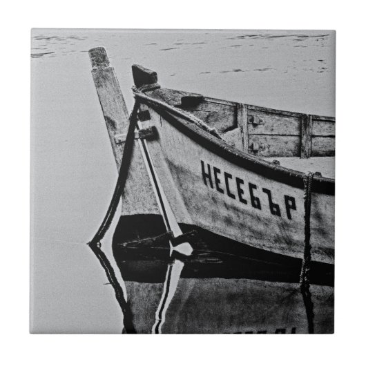 Altes Boot Fliese (Vorderseite)