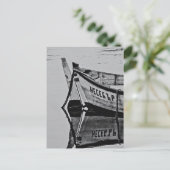 Altes Boot Postkarte (Stehend Vorderseite)
