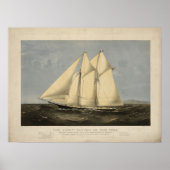 Altes Boot Vintage Poster Wine tasting in der Fatt (Vorne)