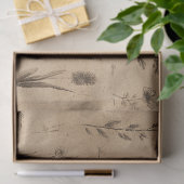 Altes Botanisches Blumenmuster (9) Seidenpapier (Geschenk)