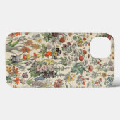 Altes Botanisches Muster Case-Mate iPhone Hülle (Rückseite (Horizontal))