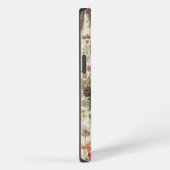 Altes Botanisches Muster iPhone Hülle (Rechte Seite)