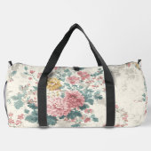 Altes Bouquet mit Charme Duffle Bag (Rückseite)