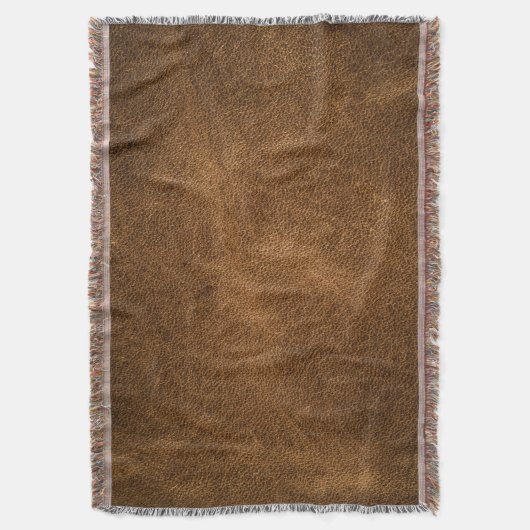 Altes braunes Leder: Texturierter Hintergrund Decke (Vorderseite Vertikal)