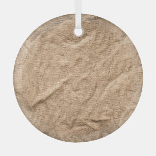 Altes braunes Tuch: texturierter Hintergrund. Ornament Aus Glas
