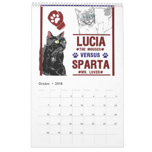 "Altes breites Kampf Crue" Kalender! Kalender