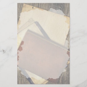 Altes Buch deckt Geschosse ab Briefpapier