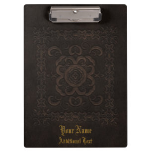 Altes Buch Klemmbrett