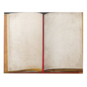 Altes Buch Notizblock (Vorderseite)
