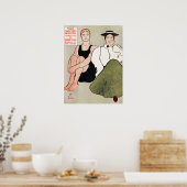 Altes Buchcover Poster (Küche)