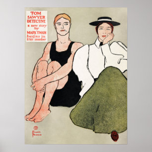 Altes Buchcover Poster