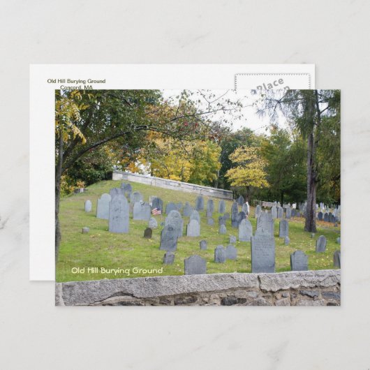 Altes Burgfeld Postkarte (Vorne/Hinten)