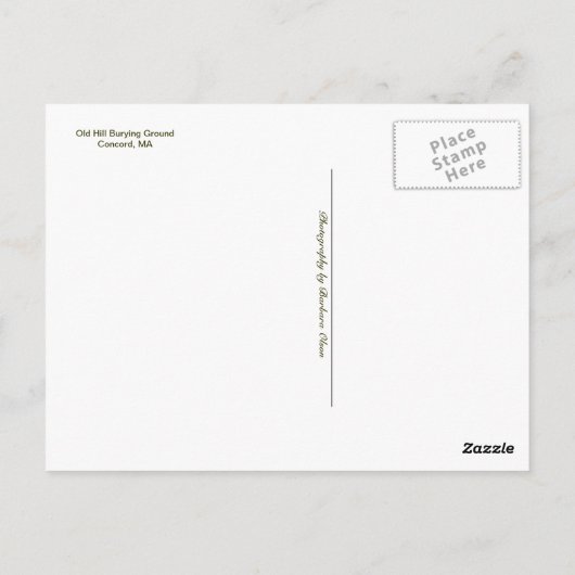 Altes Burgfeld Postkarte (Rückseite)