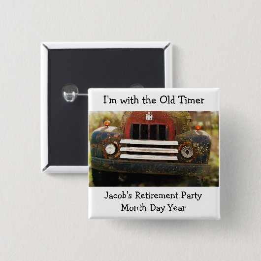 Altes Button (Vorne & Hinten)