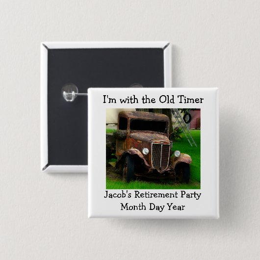 Altes Button (Vorne & Hinten)