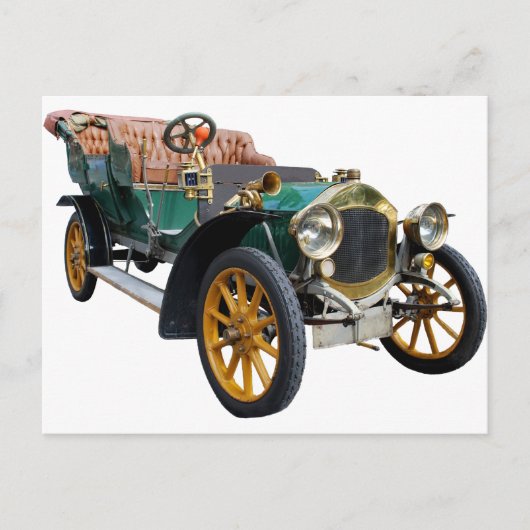 Altes Cabriolet Postkarte (Vorderseite)