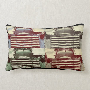 Altes Chevy, das LKW bewirtschaftet Lendenkissen