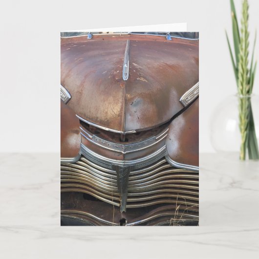 Altes Chevy - Havre, Montana Karte (Vorderseite)