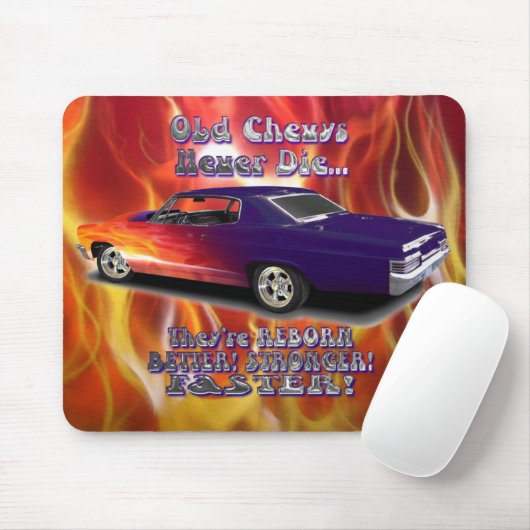 Altes Chevys die nie Mousepad (Mit Mouse)