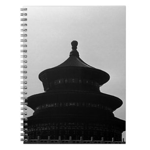 Altes China Peking Tempel des Himmels Notizblock