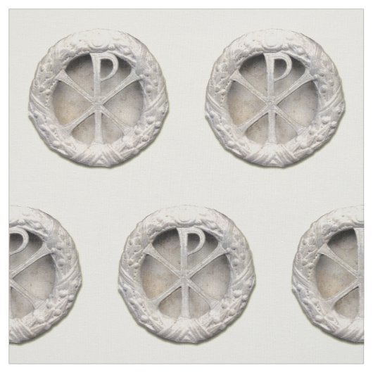 Altes Chirho-Zeichen Stoff (Muster)