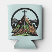 Altes Christliches Kreuz Dosenkühler (Rückseite)