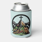 Altes Christliches Kreuz Dosenkühler (Kanne Rückseite)