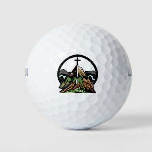 Altes Christliches Kreuz Golfball