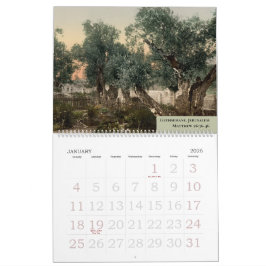 Altes christliches Reisefoto Heiliges Land Kalender