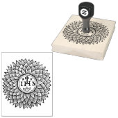 Altes Christogramm IHS Stempel (Stempel)