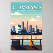 Altes Cleveland Ohio Poster (Vorne)