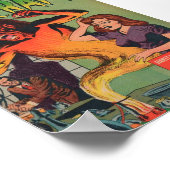 Altes Comic-Cover Poster (Ecke)