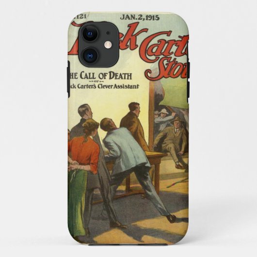 Altes Comic-Heft-Cover Case-Mate iPhone Hülle (Rückseite)